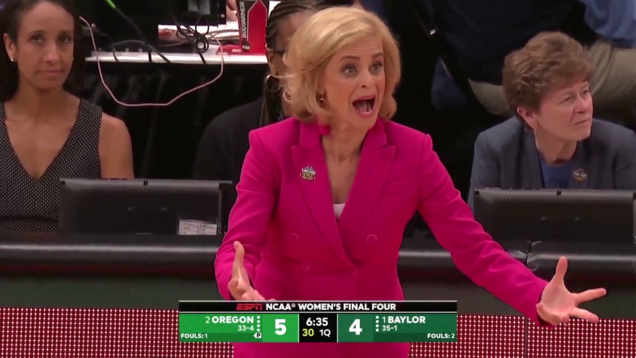 2019/04/05 #2 Oregon vs #1 Baylor Semifinal Women's Final Four