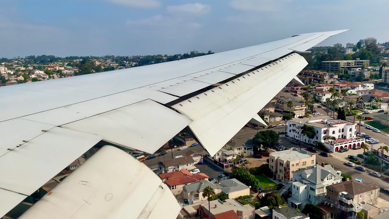[4K] – Stunning San Diego Landing – Delta Air Lines – Boeing 767-400 – SAN – N834MH – SCS Ep. 691