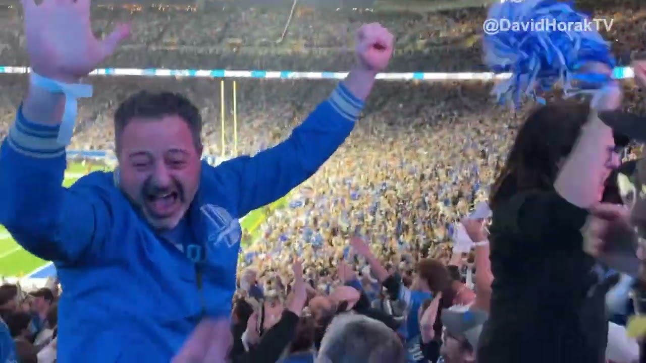 What Detroit, Ford Field was like when the Lions made the NFC Championship