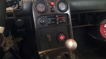 AEM X series (2017) wideband  on 1.8 NB swap  miata