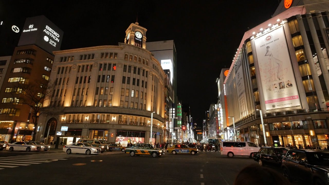 【4K】Evening walk around Tokyo station