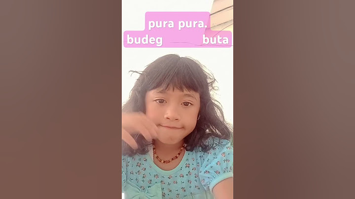pov pura pura buta atau pura pura budeg