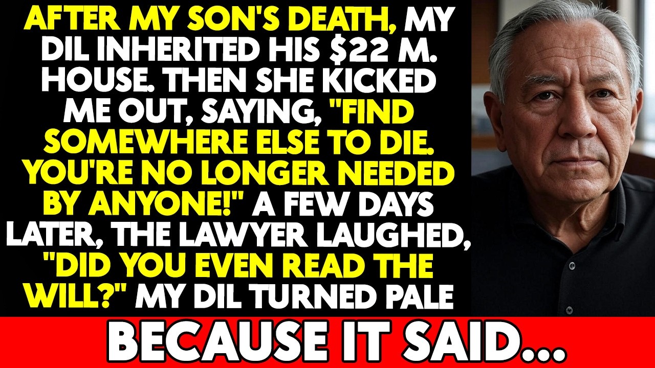 My DIL Received $22M And Kicked Me Out Of The House — 3 Days Later, She Was Begging Me For Help...