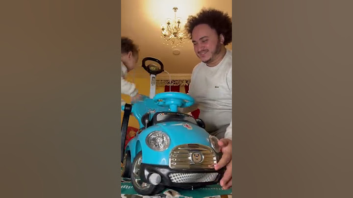 لمًا تجيب لابنك عربيه 👶😂🚘