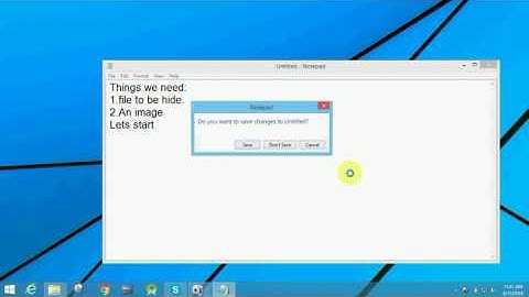Hide your files behind image (steganography)