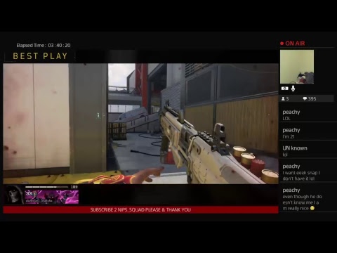 #WEBCAM #NIPS4LYFE NlPS_SQUAD's Live PS4 Broadcast (ROAD TO 100 SUBS) call of duty black ops 4 campaign
