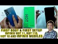 How To Setup Infinix hot 11 and Infinix hot 11s | First Boot up and How ...