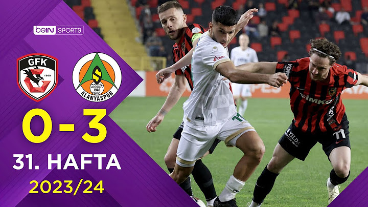Gaziantep FK (0-3) Corendon Alanyaspor | 31. Hafta - Trendyol Süper Lig 2023/2024