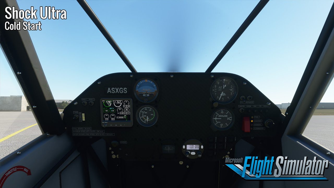 Shock Ultra Cold Start - Microsoft Flight Simulator 2020