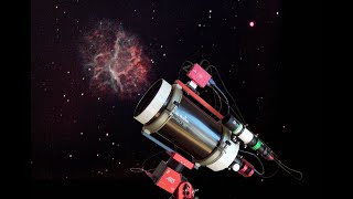Live Stack of M1: Crab Nebula with BKMAK180.