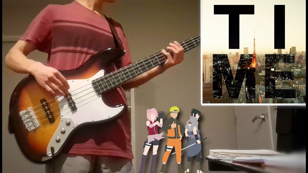 KANA-BOON - Silhouette シルエット (Beginners) Bass Cover