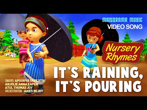 It's Raining, It's Pouring | English Nursery Rhymes Video | Children Nursery Rhymes
