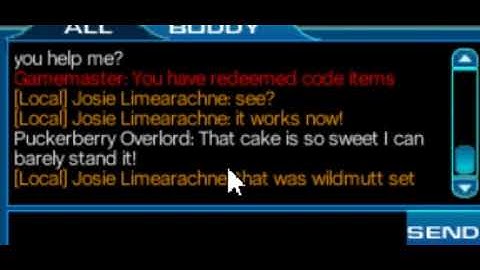 OpenFusion How To Redeem A Code Ingame