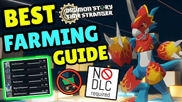 Digimon Story Time Stranger FARMING Guide! BEST place to grind EXP without the DLC!