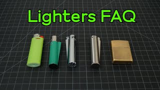 Lighters FAQ: Fuel/Petrol & Butane Lighter Discussion - YouTube