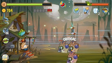 Swamp Attack - Episode 3. Level 13. Android Gameplay