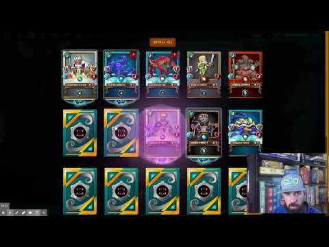 Splinterlands - Opening 20 Beta Booster Packs with Full Potions