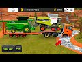 Fs 18 Transport John Deere &amp; Case Harvesters - Multiplayer Timelapse | Fs18 Harvest Gameplay  #fs18