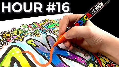 I Spent 1,000 Minutes Making this Drawing! (16 HOURS) - 1K Special - Soupy