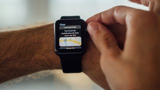 Busbud Apple Watch app demo screenshot 3