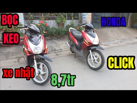 Video CLICK HONDA BỌC KEO GIÁ 8,7 TRIỆU l XE MÁY TRỌNG TÌNH... - youtube