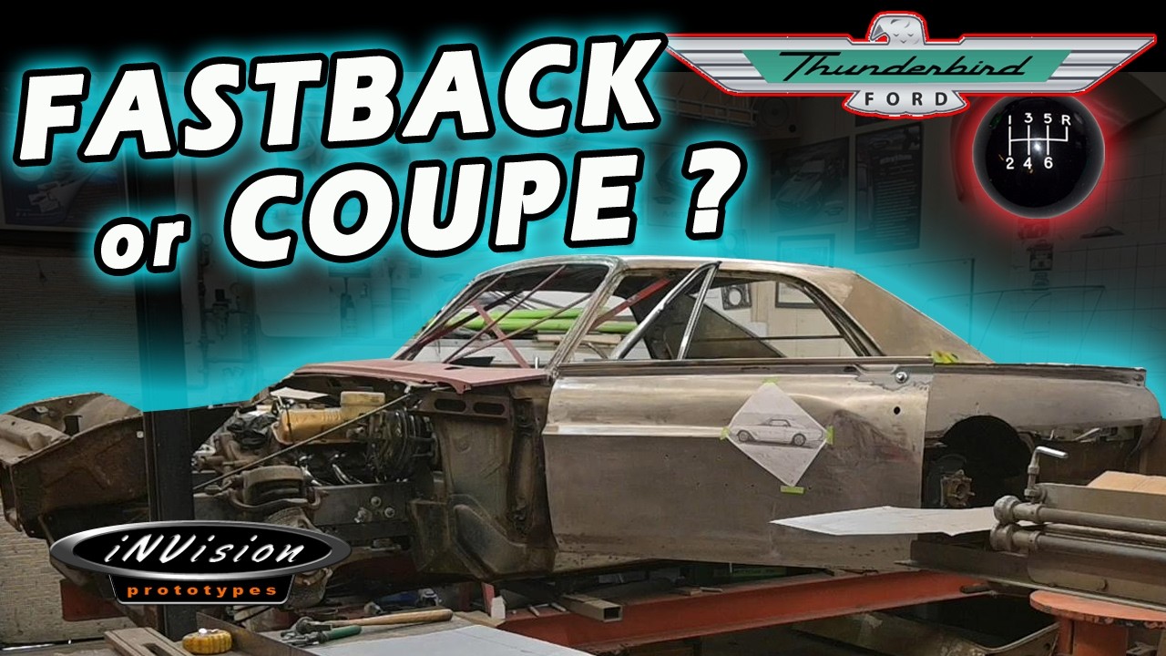 Преображение в купе фастбэк! Изменен дизайн крыши у Thunderbird 6-ступенчатой ​​коробки передач 1...