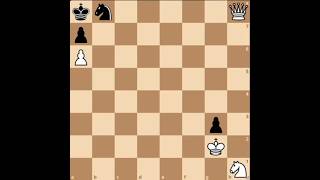 Вежливый король! Мат в 5 ходов. #шахматы #chess