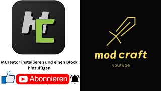 MCreator installieren und den ersten Block erstellen | Part 1 | Tutorial Deutsch | Modcraft