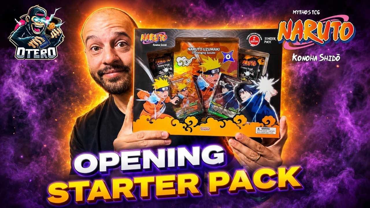 Naruto Mythos TCG | Starter Pack 1 | 1° Edition | Konoha Shidō