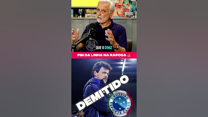 Fernando Diniz não suportou a pressão e foi demitido do Cruzeiro #fernandodiniz #cruzeiro #futebol