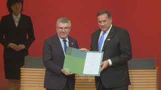 五輪開幕1年前イベント 各国に招待状送付