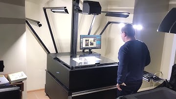 New motorized ElarScan A1-600KS — backstage video