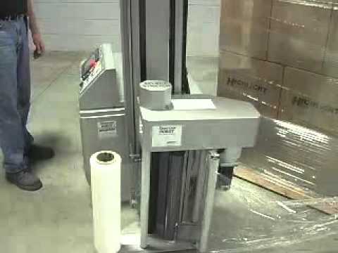 Fantom Robot Highlight Fantom Robotic Pallet Wrapper - YouTube