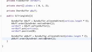 Android Application Development Tutorial   173   ShortBuffer to handle Indices