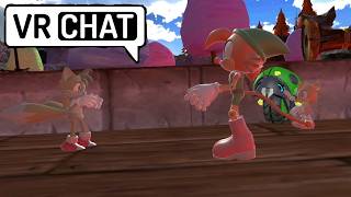 Tailsko comes to Mobius 84 to visit Beck and Nella-VRChat