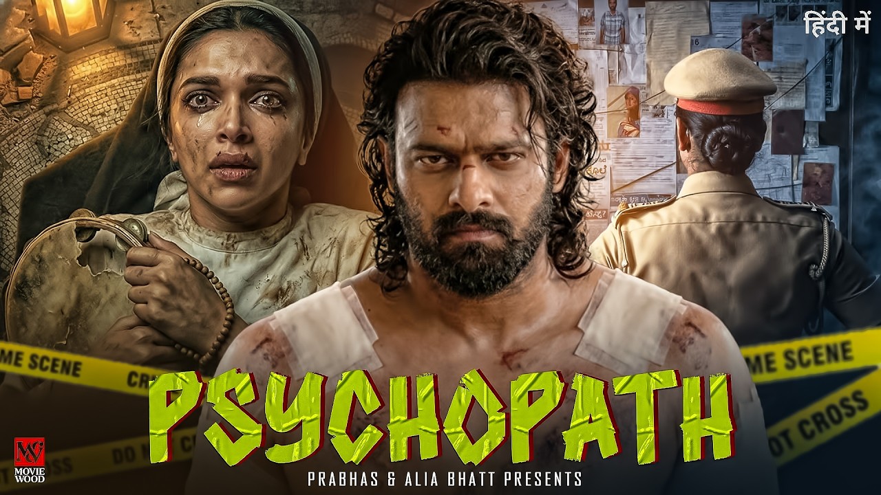 PSYCHOPATH Full Movie Hindi Dubbed | Prabhas & Alia Bhatt | Latest South Indian Thriller Movie 2026