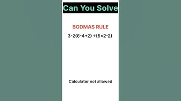 Simplification bodmas rule #shorts #bodmasrule #trendingshorts