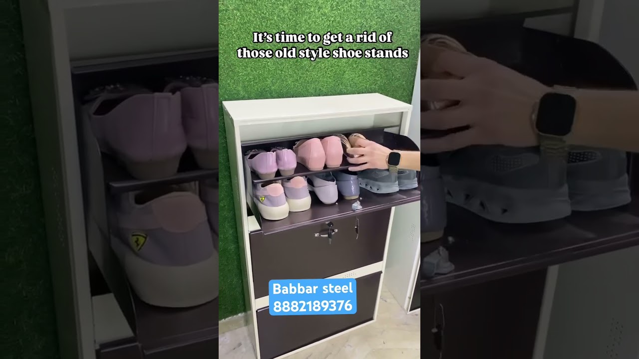 Wall Mounted Shoe Rack 