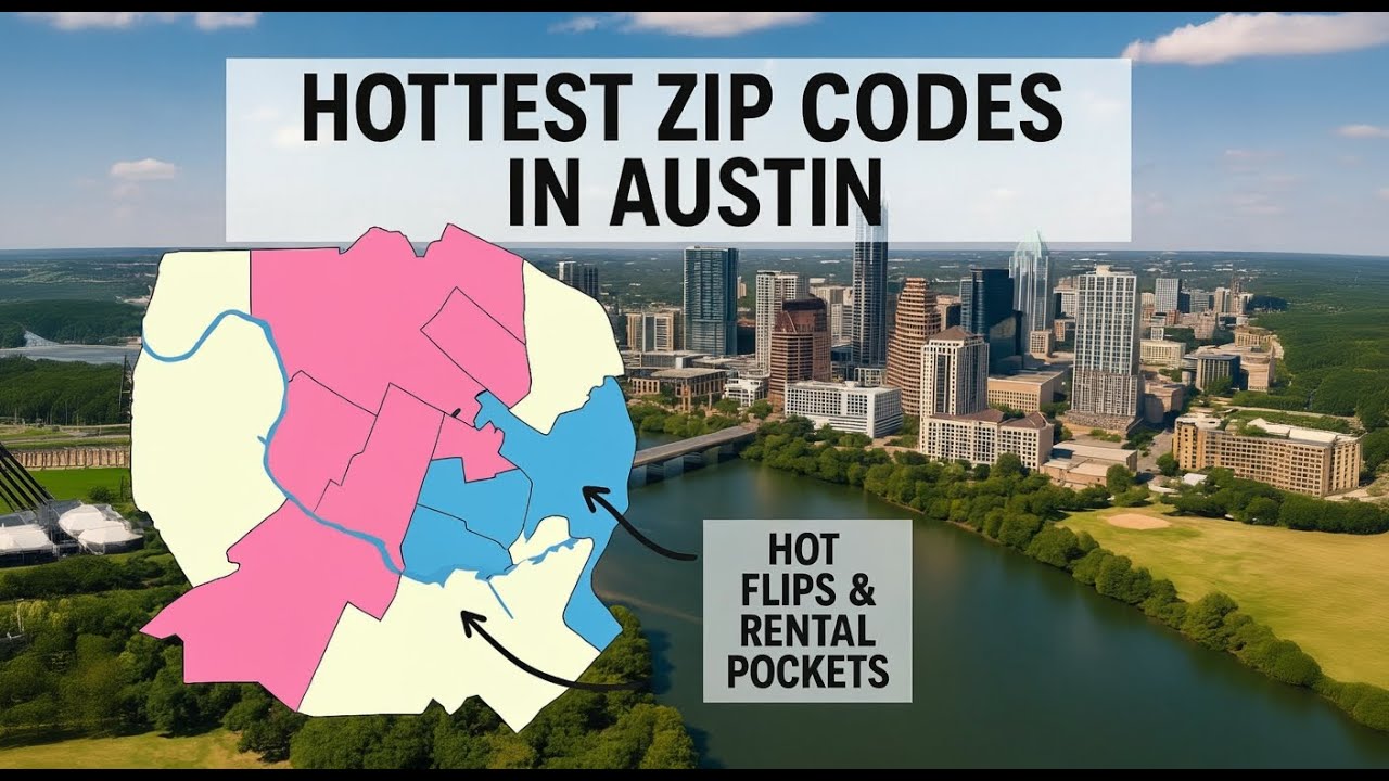 Top Austin Zip Codes for Flips & Rentals in 2025 (With Map Breakdown!)