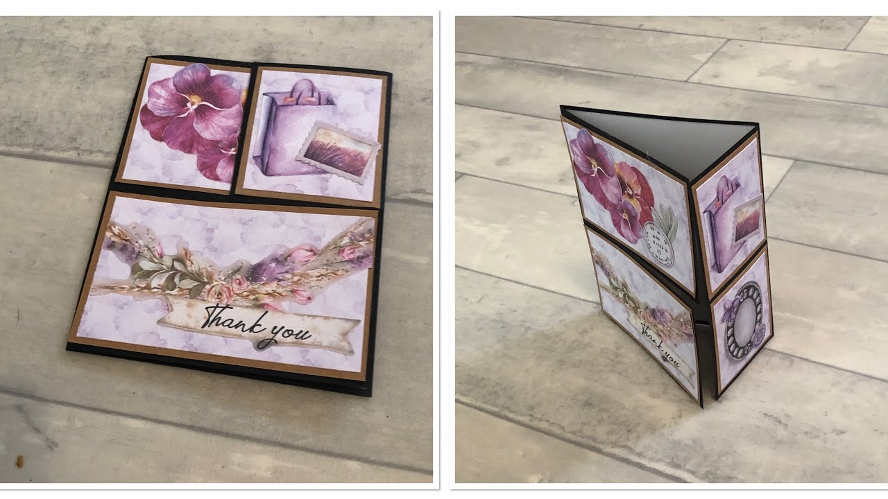 TUTO CARTE a fermeture originale