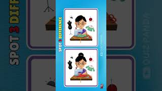 Spot The Difference : Only Genius Find Differences I Quiz Panda Profile