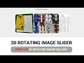 Pure CSS 3D Rotating Image Gallery | CSS 3D Animation Effects | Web Designing Tutorial