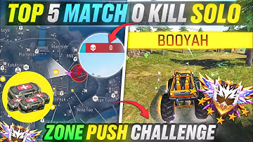 Solo Rank Push Tips And Tricks | Win Every Ranked Match | Zone Push Character In Free Fire 2024
