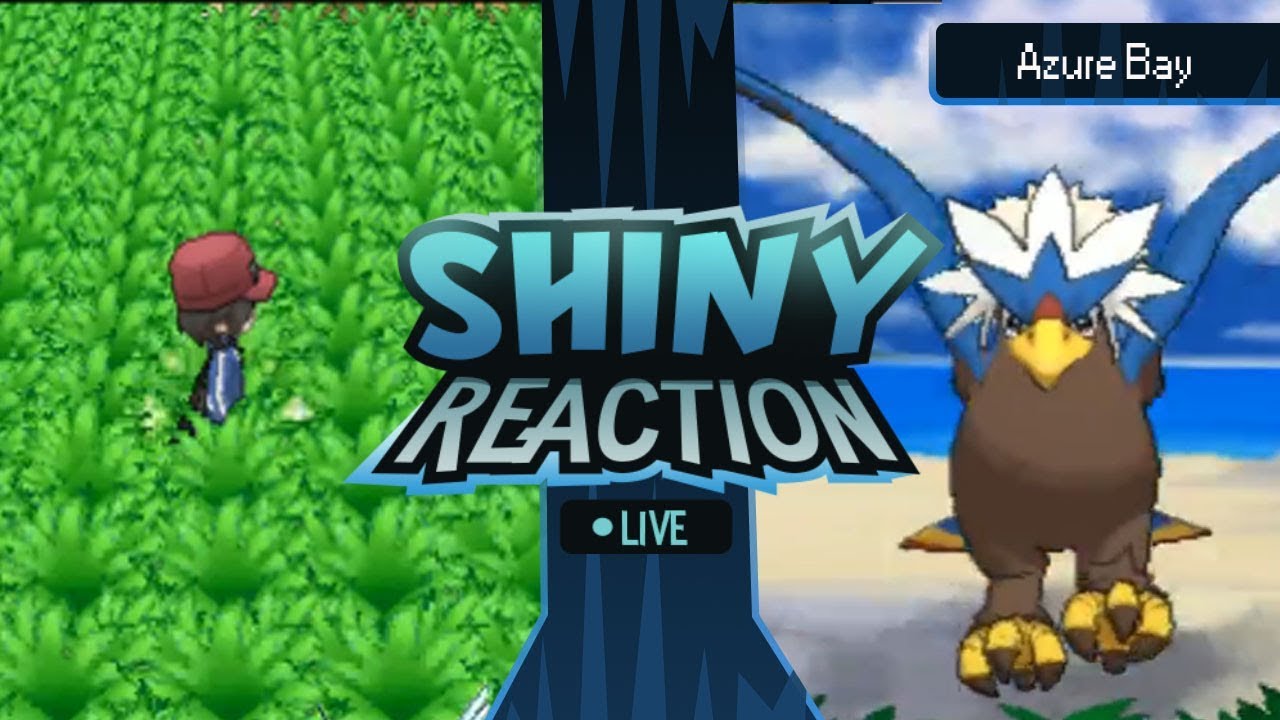 AZURE BAY! Shiny Braviary 11 PokeRadar Chain on Randomized Pokemon X