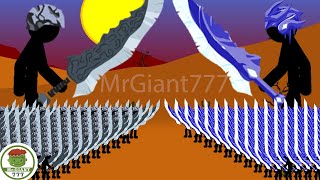 EPIC STICKMAN ICE XENOPHON VS MERCENARY XENOPHON, FINAL BOSS | Stick War Legacy Mod | MrGiant777