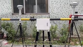 PM10/PM2.5/TSP low volume air sampler double channel