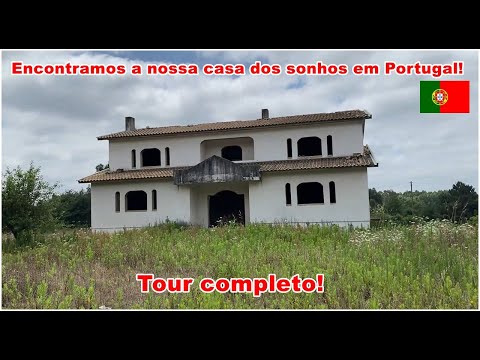 Encontramos a casa dos sonhos em Portugal🇵🇹/ PROCURANDO CASA ABANDONADA🏚️/ FALAMOS O VALOR!