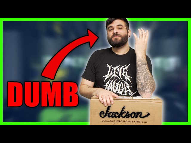 I Made A Mistake Jackson Fixed It! (Guitar Unboxing) - YouTube