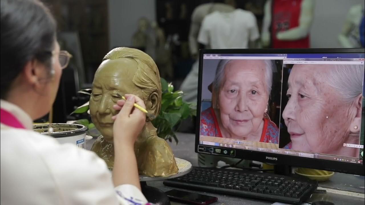 The sculpting of a CUSTOM MADE wax figure YouTube