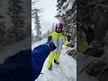 Life goal accomplishment as a snowboarder! Landing a back flip on snow.